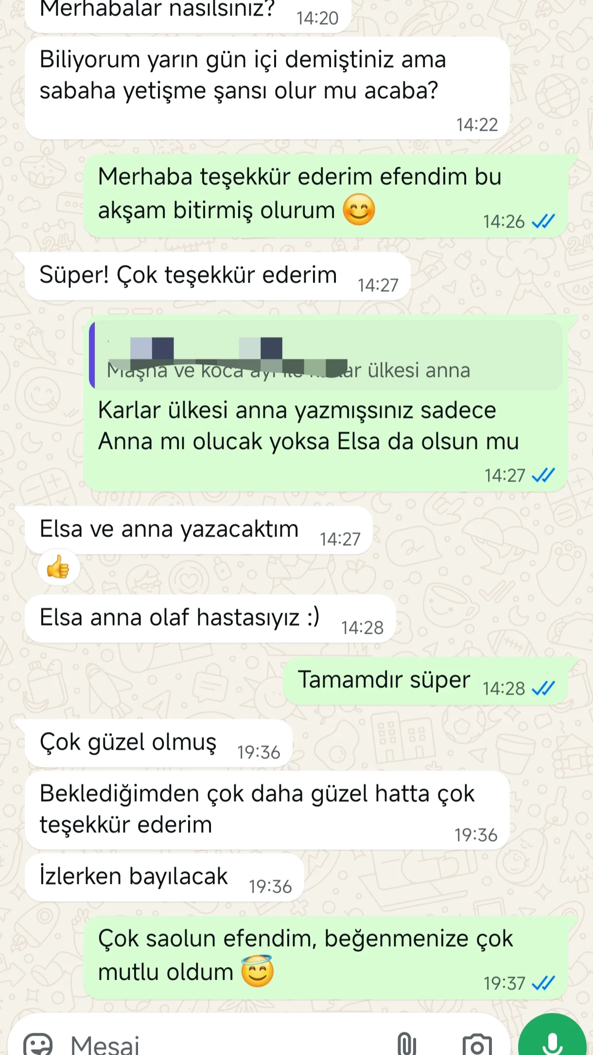 Müşteri Memnuniyeti #81